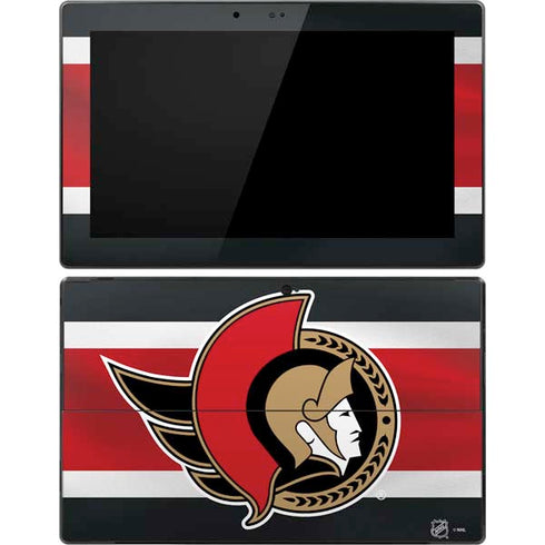 NHL Ottawa Senators Jersey Surface Pro Tablet Skin