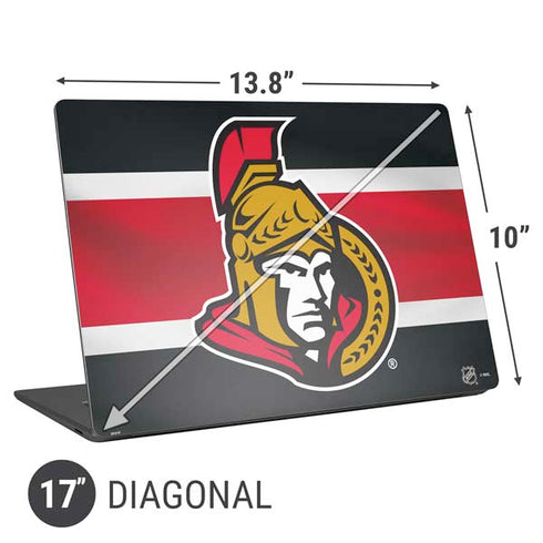 NHL Ottawa Senators Jersey Universal Laptop 17in (13.8 x 10in) Skin