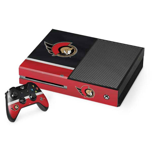 NHL Ottawa Senators Jersey Xbox One Console and Controller Bundle Skin
