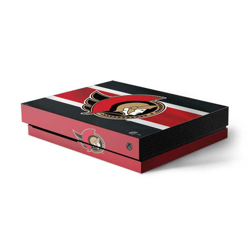 NHL Ottawa Senators Jersey Xbox One X Console Skin
