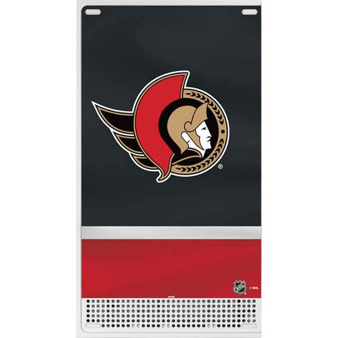 NHL Ottawa Senators Jersey Xbox Series S Console Skin