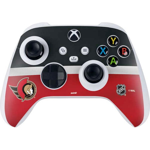 NHL Ottawa Senators Jersey Xbox Series S Controller Skin