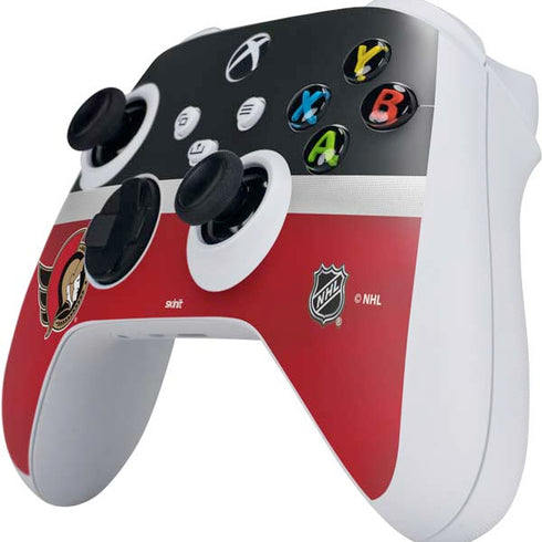 NHL Ottawa Senators Jersey Xbox Series S Controller Skin