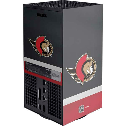 NHL Ottawa Senators Jersey Xbox Series X Console Skin