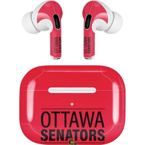 NHL Ottawa Senators Lineup AirPods Pro 2nd Gen Skin