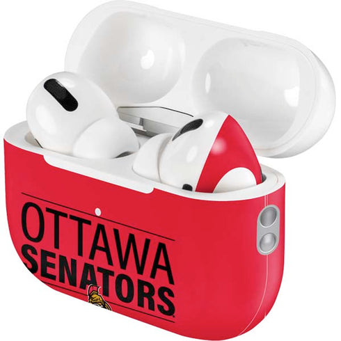NHL Ottawa Senators Lineup AirPods Pro 2nd Gen Skin