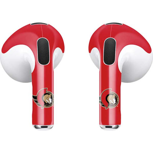 NHL Ottawa Senators Lineup Apple AirPods (3rd Gen 2021) Skin