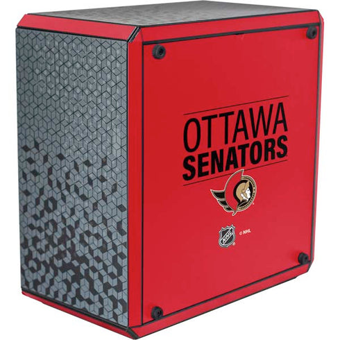 NHL Ottawa Senators Lineup Cooler Master MasterBox Q300L Mini Tower Skin