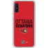 NHL Ottawa Senators Lineup Galaxy A10e Clear Case