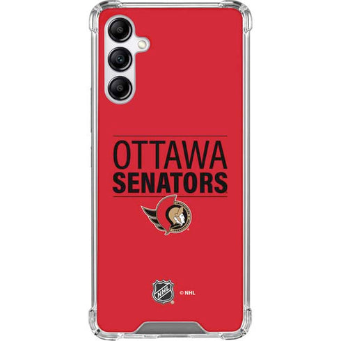 NHL Ottawa Senators Lineup Galaxy A15 5G Clear Case