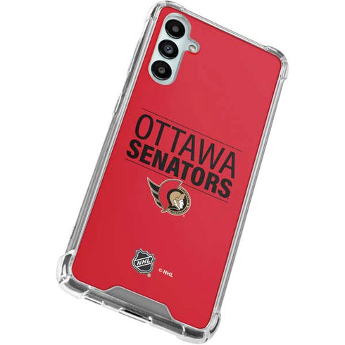NHL Ottawa Senators Lineup Galaxy A15 5G Clear Case