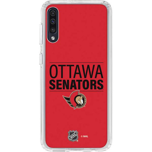NHL Ottawa Senators Lineup Galaxy A50 Clear Case