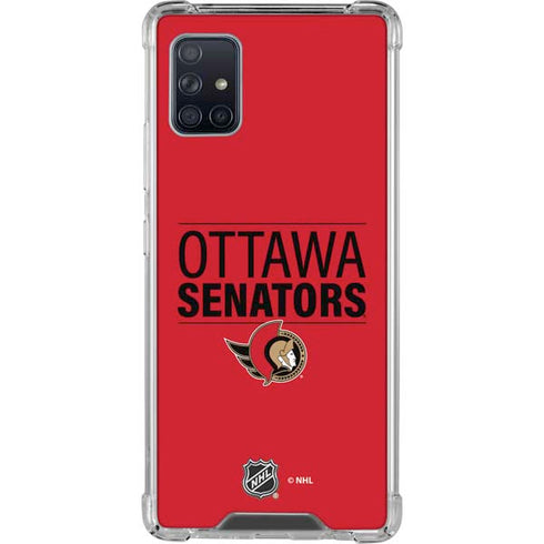 NHL Ottawa Senators Lineup Galaxy A51 5G Clear Case