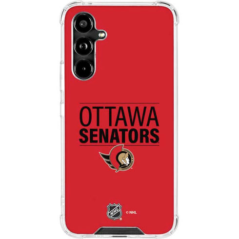 NHL Ottawa Senators Lineup Galaxy A54 5G Clear Case