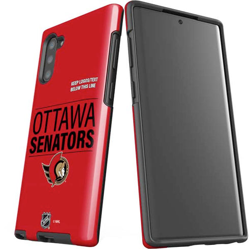 NHL Ottawa Senators Lineup Galaxy Note 10 Pro Case