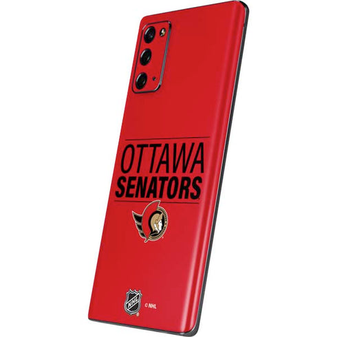 NHL Ottawa Senators Lineup Galaxy Note20 5G Skin