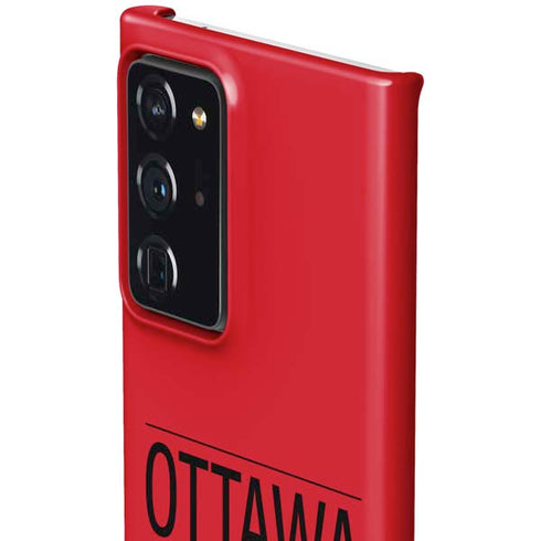 NHL Ottawa Senators Lineup Galaxy Note20 Ultra 5G Lite Case