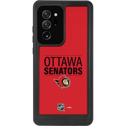 NHL Ottawa Senators Lineup Galaxy Note20 Ultra 5G Waterproof Case