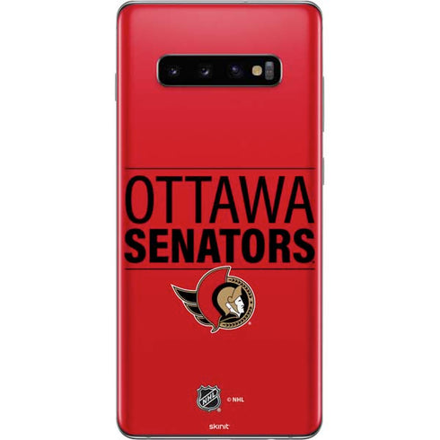 NHL Ottawa Senators Lineup Galaxy S10 Plus Skin