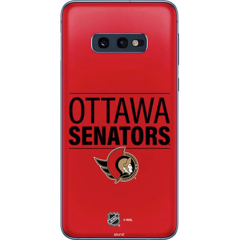 NHL Ottawa Senators Lineup Galaxy S10e Skin
