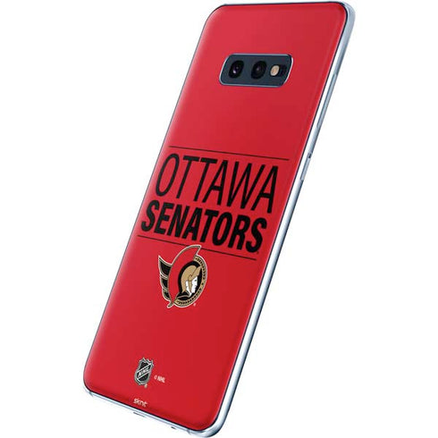 NHL Ottawa Senators Lineup Galaxy S10e Skin