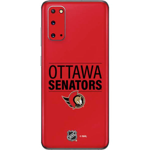 NHL Ottawa Senators Lineup Galaxy S20 Skin