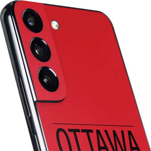 NHL Ottawa Senators Lineup Galaxy S22 Skin