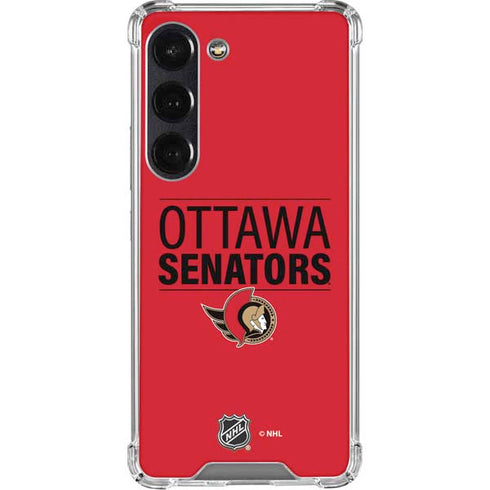 NHL Ottawa Senators Lineup Galaxy S23 Clear Case