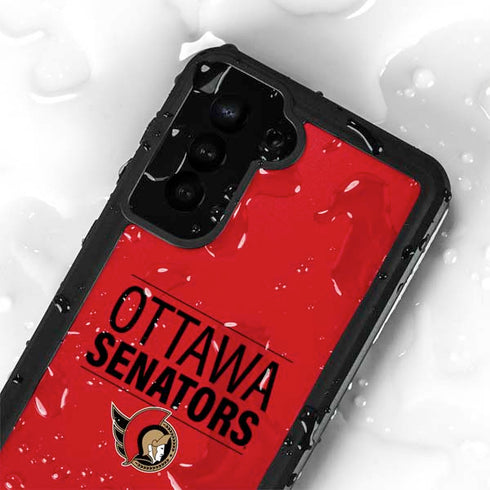 NHL Ottawa Senators Lineup Galaxy S23 Plus Waterproof Case