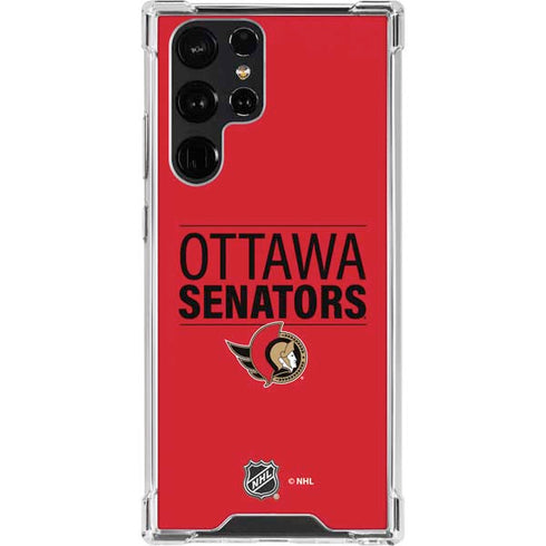 NHL Ottawa Senators Lineup Galaxy S23 Ultra Clear Case