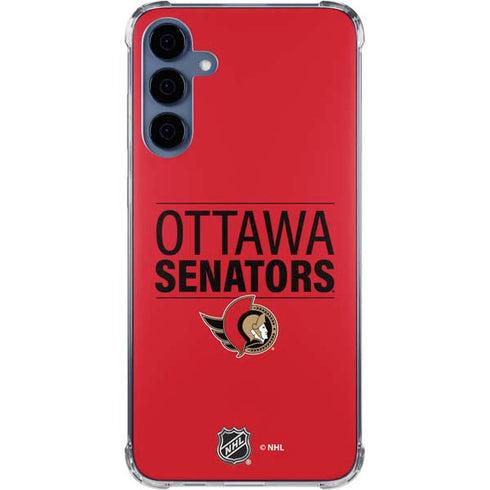 NHL Ottawa Senators Lineup Galaxy S24 Clear Case