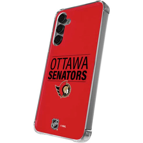 NHL Ottawa Senators Lineup Galaxy S24 Plus Clear Case