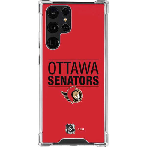 NHL Ottawa Senators Lineup Galaxy S24 Ultra Clear Case