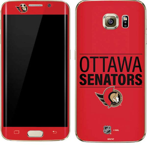 NHL Ottawa Senators Lineup Galaxy S7 Edge Skin
