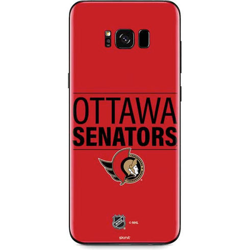 NHL Ottawa Senators Lineup Galaxy S8 Skin