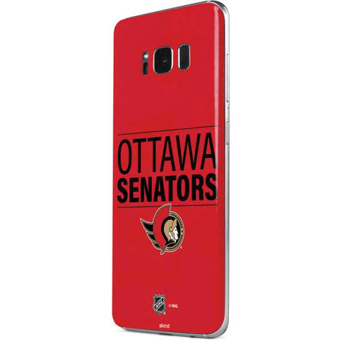 NHL Ottawa Senators Lineup Galaxy S8 Skin