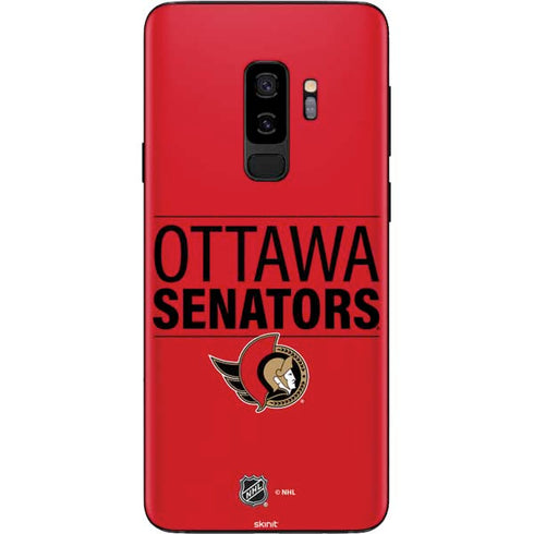 NHL Ottawa Senators Lineup Galaxy S9 Plus Skin