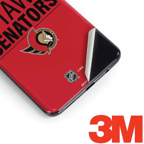 NHL Ottawa Senators Lineup Galaxy S9 Plus Skin