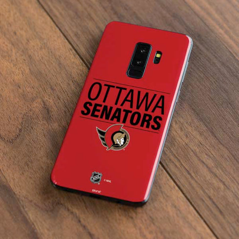 NHL Ottawa Senators Lineup Galaxy S9 Plus Skin