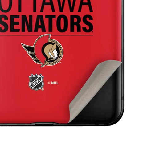 NHL Ottawa Senators Lineup Galaxy Z Flip Skin