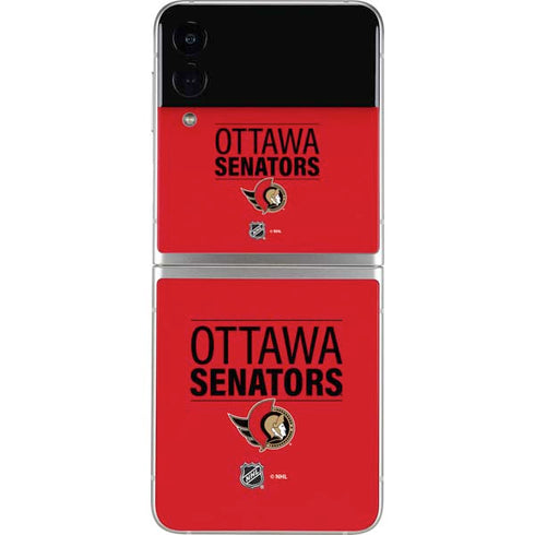NHL Ottawa Senators Lineup Galaxy Z Flip3 5G Skin