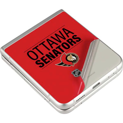 NHL Ottawa Senators Lineup Galaxy Z Flip3 5G Skin