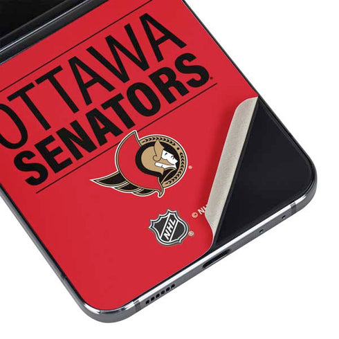 NHL Ottawa Senators Lineup Galaxy Z Flip5 5G Skin