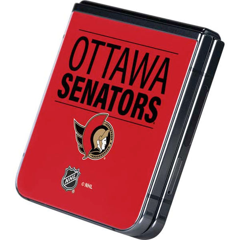 NHL Ottawa Senators Lineup Galaxy Z Flip5 5G Skin