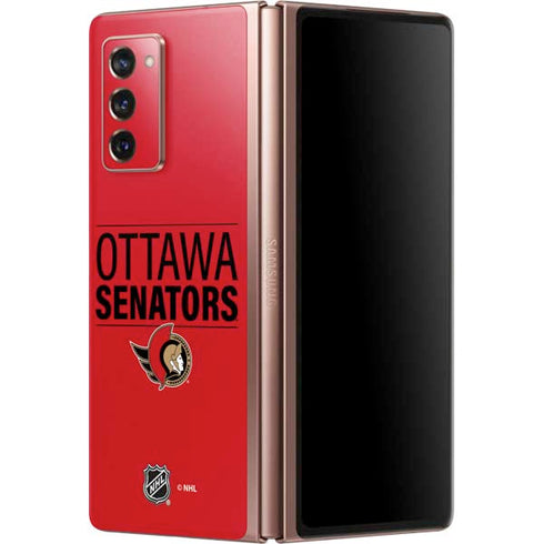 NHL Ottawa Senators Lineup Galaxy Z Fold2 5G Skin