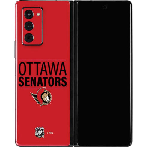 NHL Ottawa Senators Lineup Galaxy Z Fold2 5G Skin
