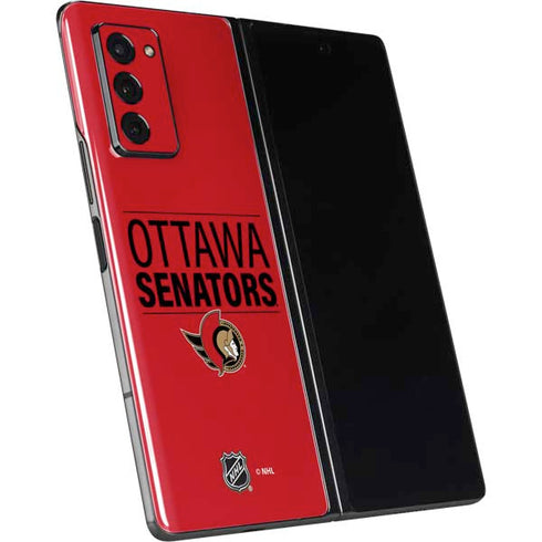 NHL Ottawa Senators Lineup Galaxy Z Fold2 5G Skin