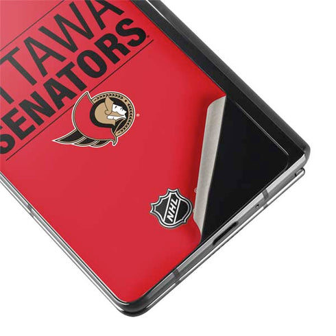 NHL Ottawa Senators Lineup Galaxy Z Fold2 5G Skin
