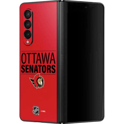 NHL Ottawa Senators Lineup Galaxy Z Fold3 5G Skin