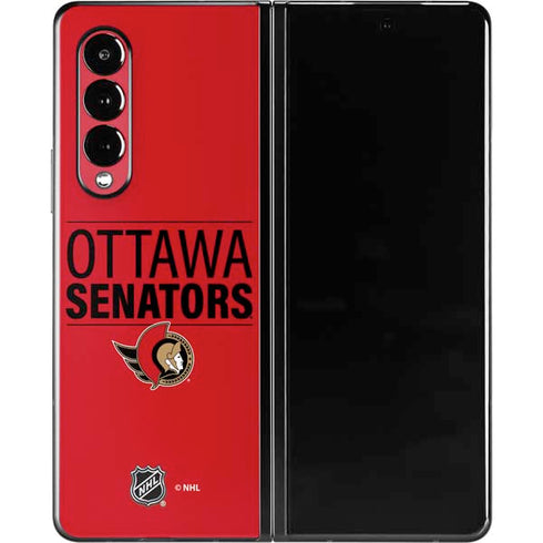 NHL Ottawa Senators Lineup Galaxy Z Fold3 5G Skin